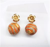Pendientes Misis Mujer Rubra in Plata Zircone RUBRA PEZZO UNICO